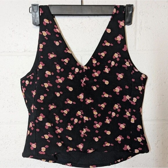 Cabi Women's Lean Tank Corset Style Size Small Floral Corset Top - Picture 3 of 5